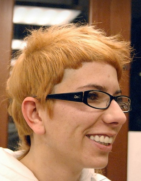 asymetryczne fryzury krótkie uczesanie damskie zdjęcie numer 148A